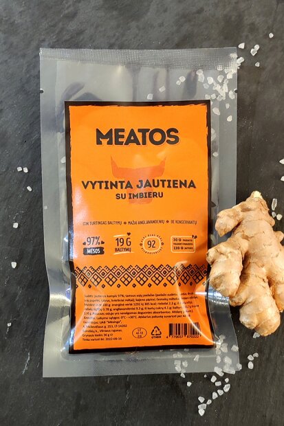 Vytinta jautiena su imbieru 1vnt 30g